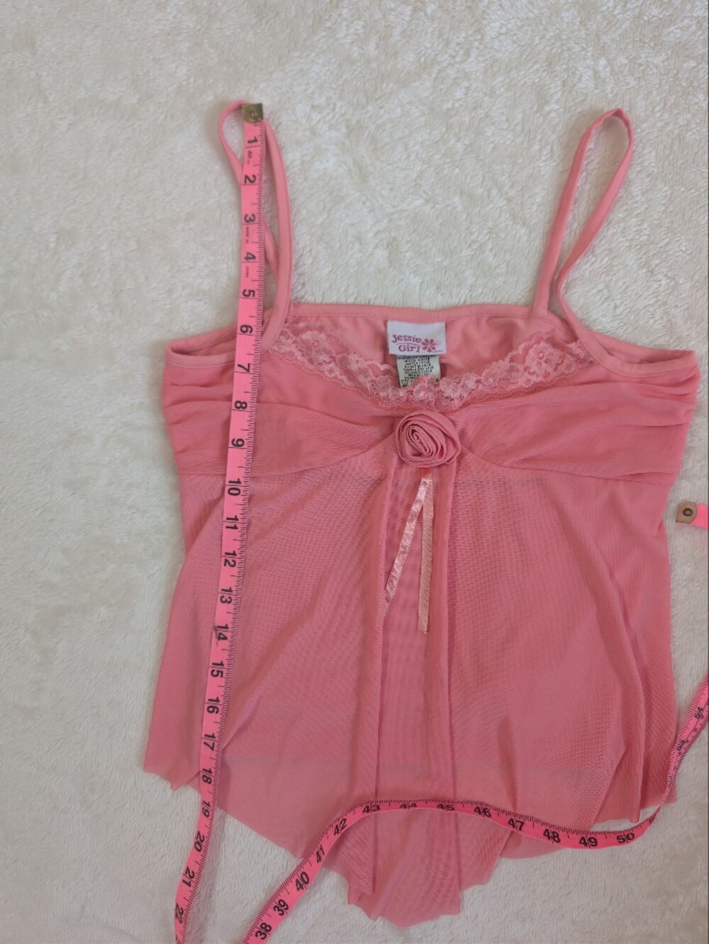 2000s Pink Fairy Top Y2k - Picture 8 of 9
